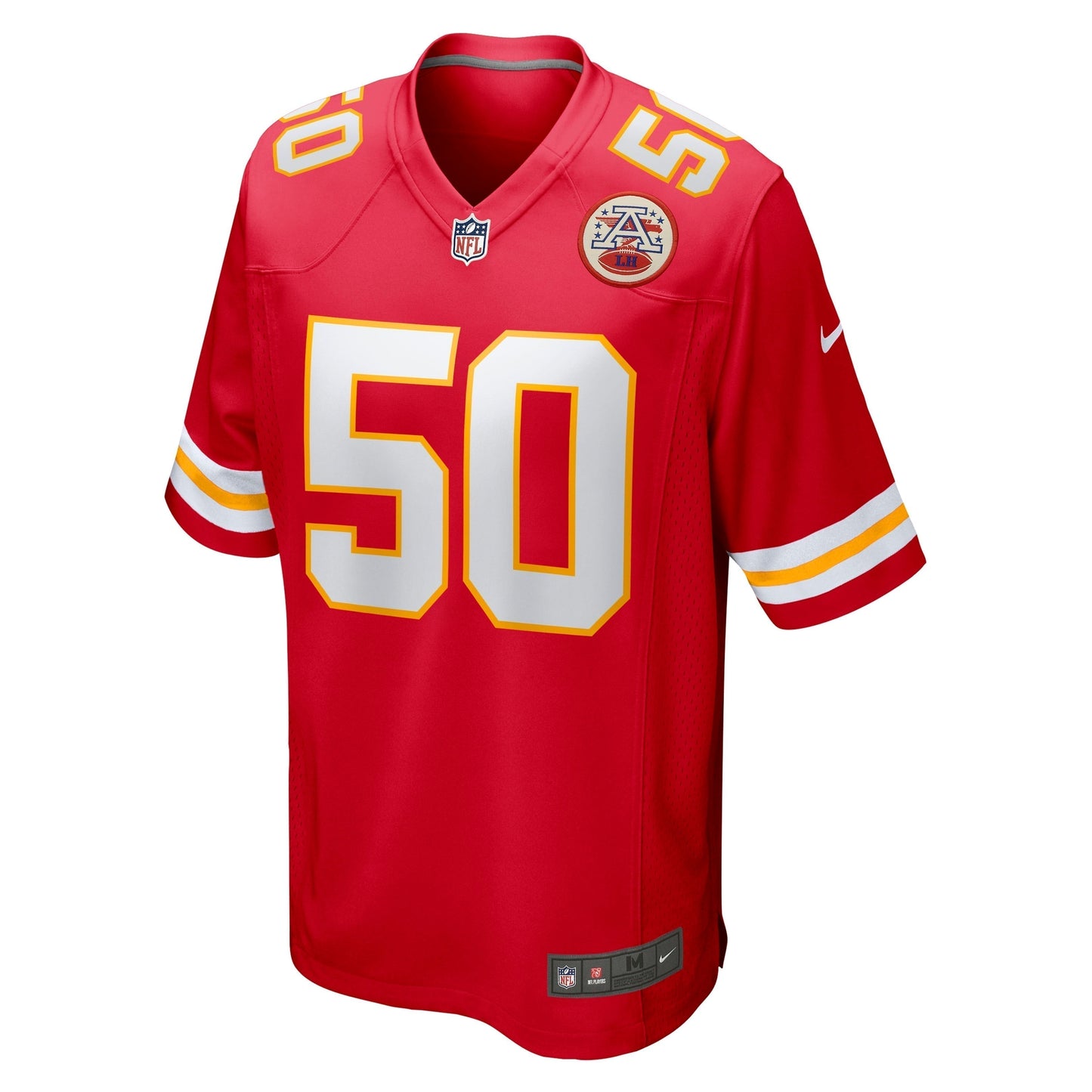 Willie Gay Kansas City Chiefs Game Jersey - Red football jersey product view 2