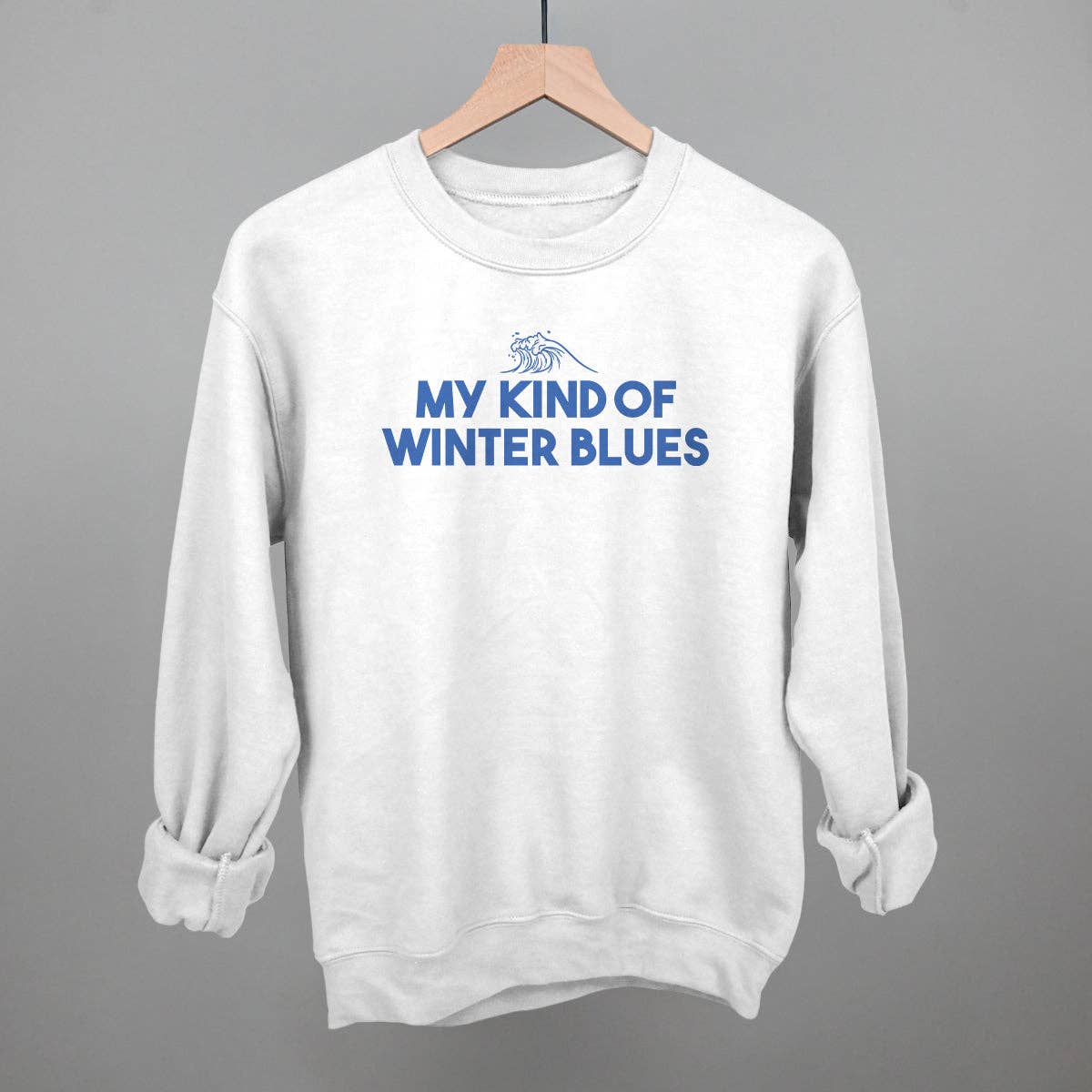My Kind of Winter Blues Unisex T-shirt, Sweatshirt, Hoodie, Long Sleeve Tee - T-Shirt, Sweatshirt, Hoodie
