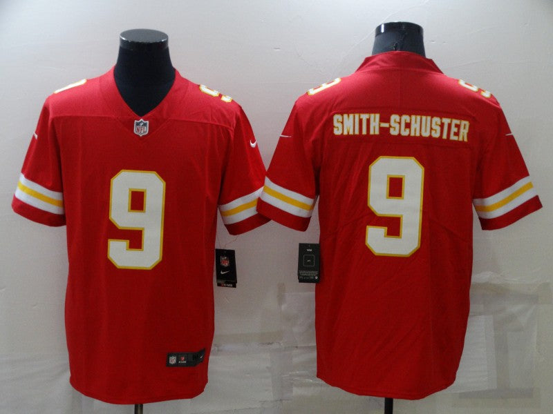 Men's Kansas City Chiefs JuJu Smith-Schuster #9 Red Game Jersey1 football jersey product view 1