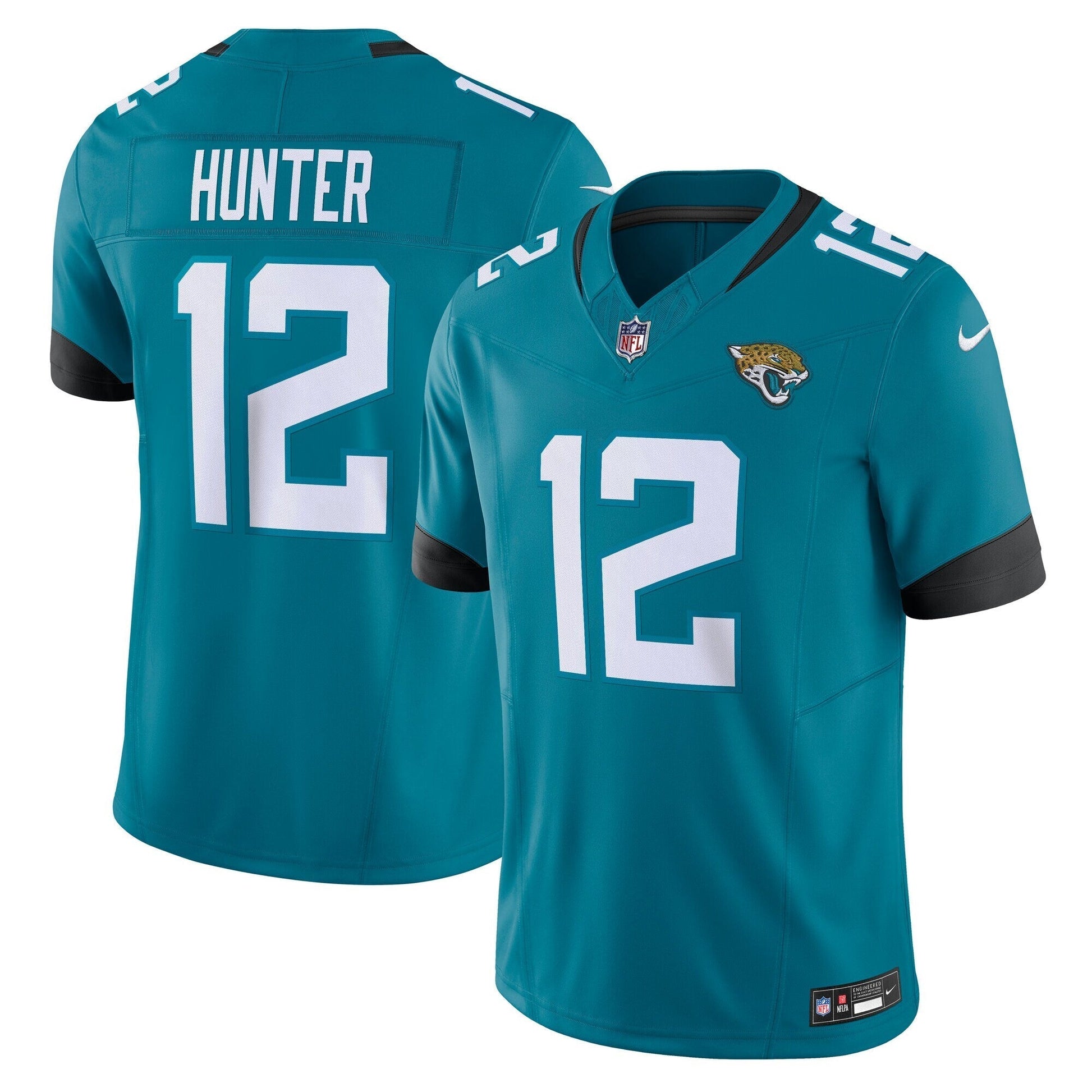 Jacksonville Jaguars Travis Hunter Teal Team Limited Jersey football jersey product view 1