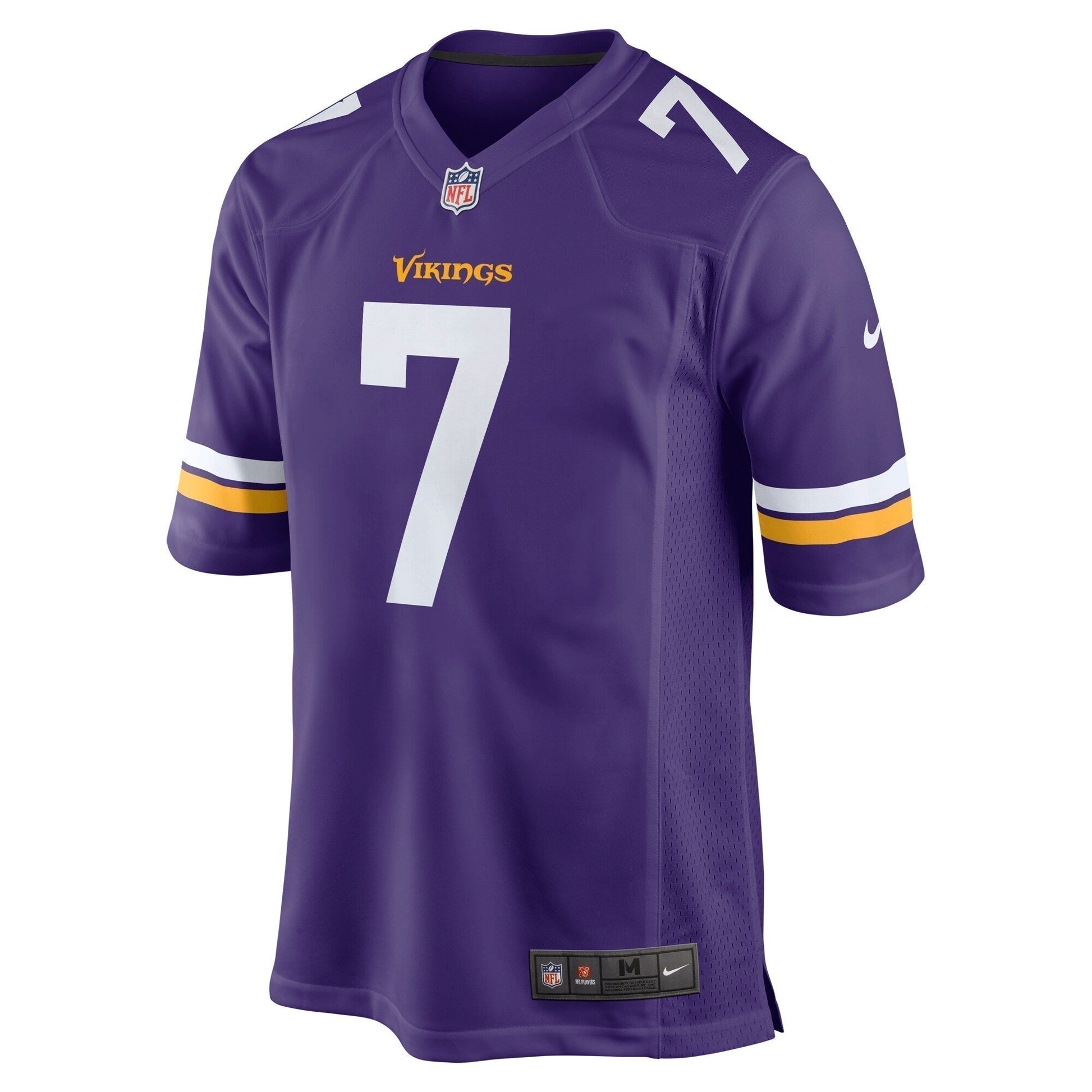 Byron Murphy Jr. Minnesota Vikings Game Jersey - Purple football jersey product view 2