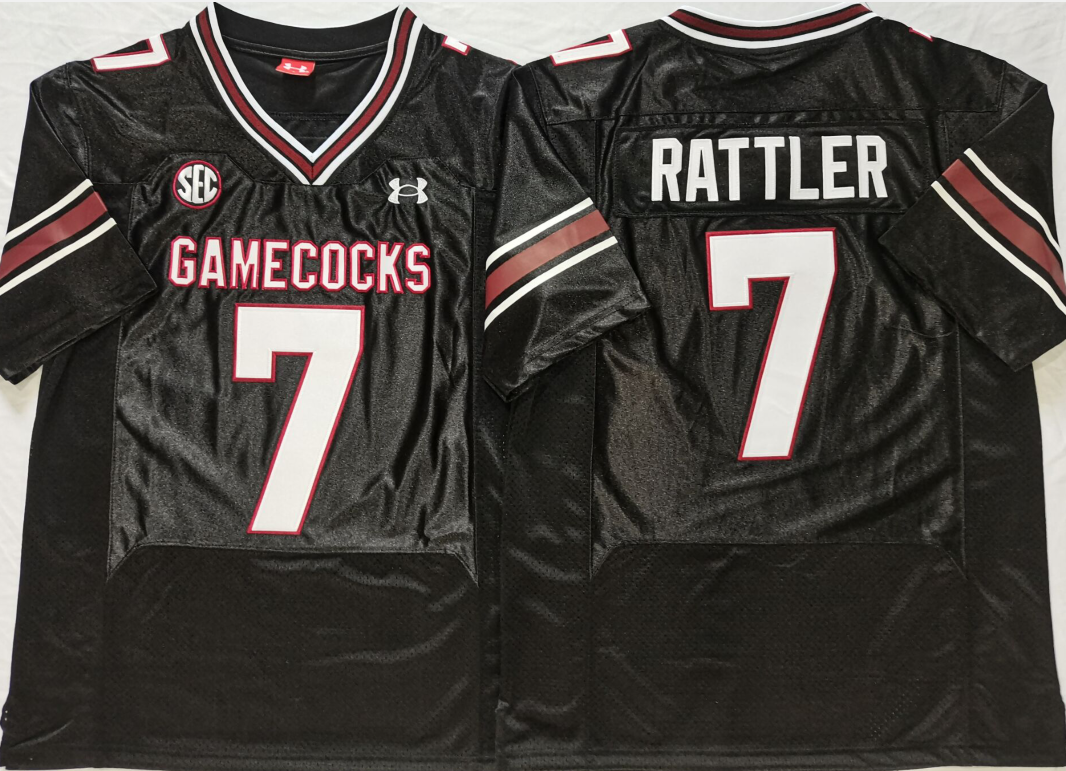 Men's South Carolina Gamecock Jadeveon Clowney Black Game Jersey sports jersey product view 1