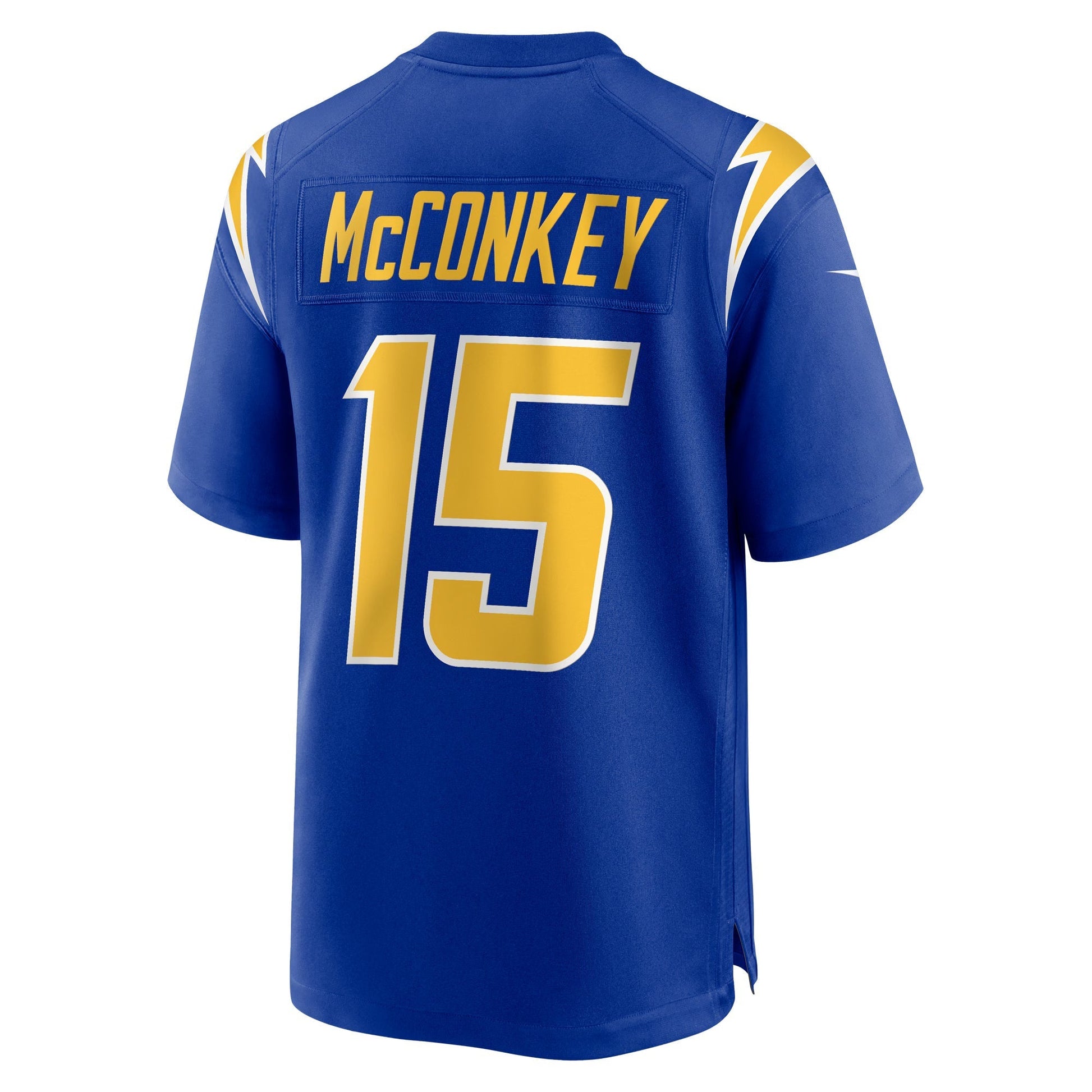 Los Angeles Chargers Ladd McConkey Royal Alternate Game Jersey football jersey product view 1