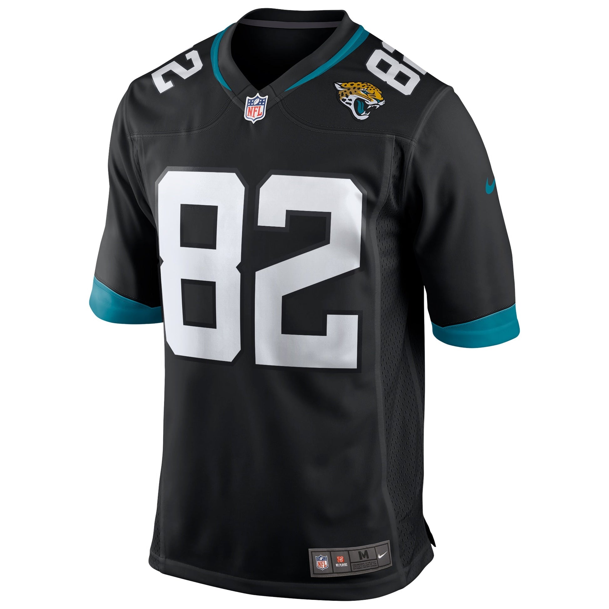 Jimmy Smith Jacksonville Jaguars Game Retired Jersey - Black football jersey product view 2