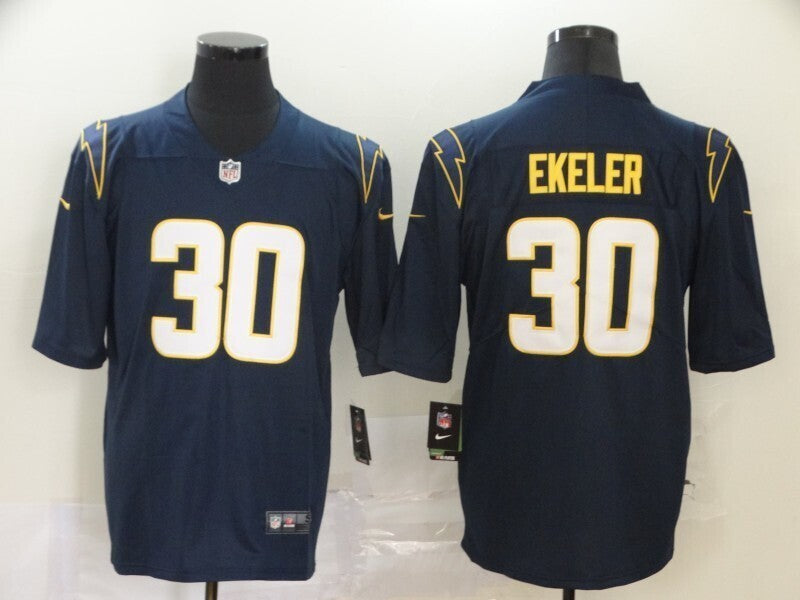 Men's San Diego Chargers Austin Ekeler Jersey-Dark blue football jersey product view 1