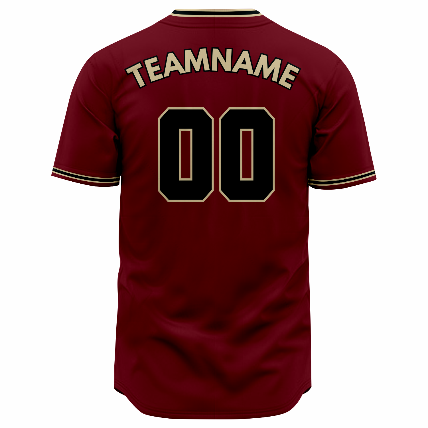 Cardinal SS Baseball Jersey baseball jersey product view 2