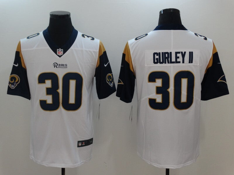 Men's San Louis Rams Todd Gurley Il Jersey-White football jersey product view 1