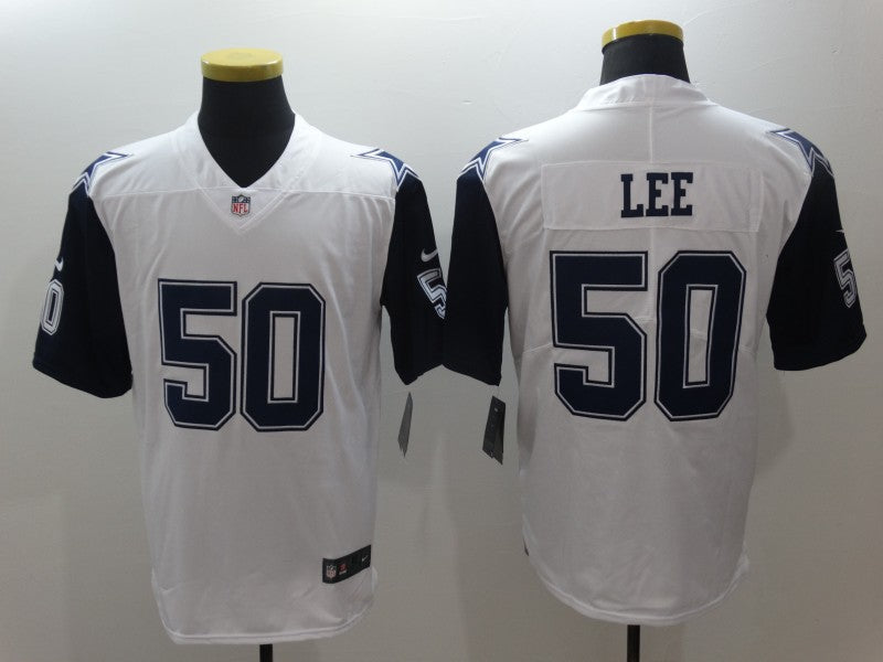 Men's Dallas Cowboys Sean Lee White Game Player Jersey football jersey product view 1