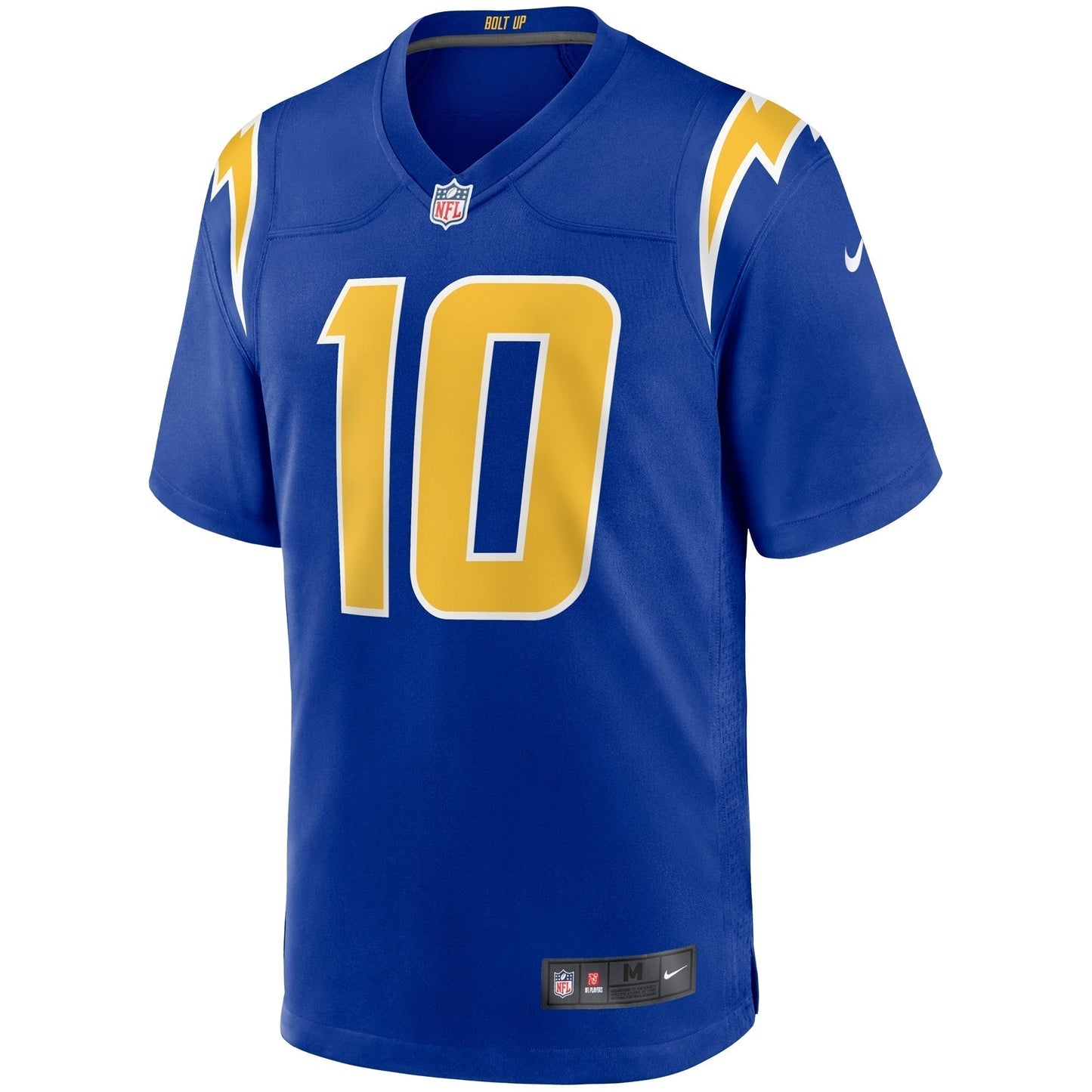 Justin Herbert Los Angeles Chargers 2nd Alternate Game Jersey - Royal football jersey product view 2