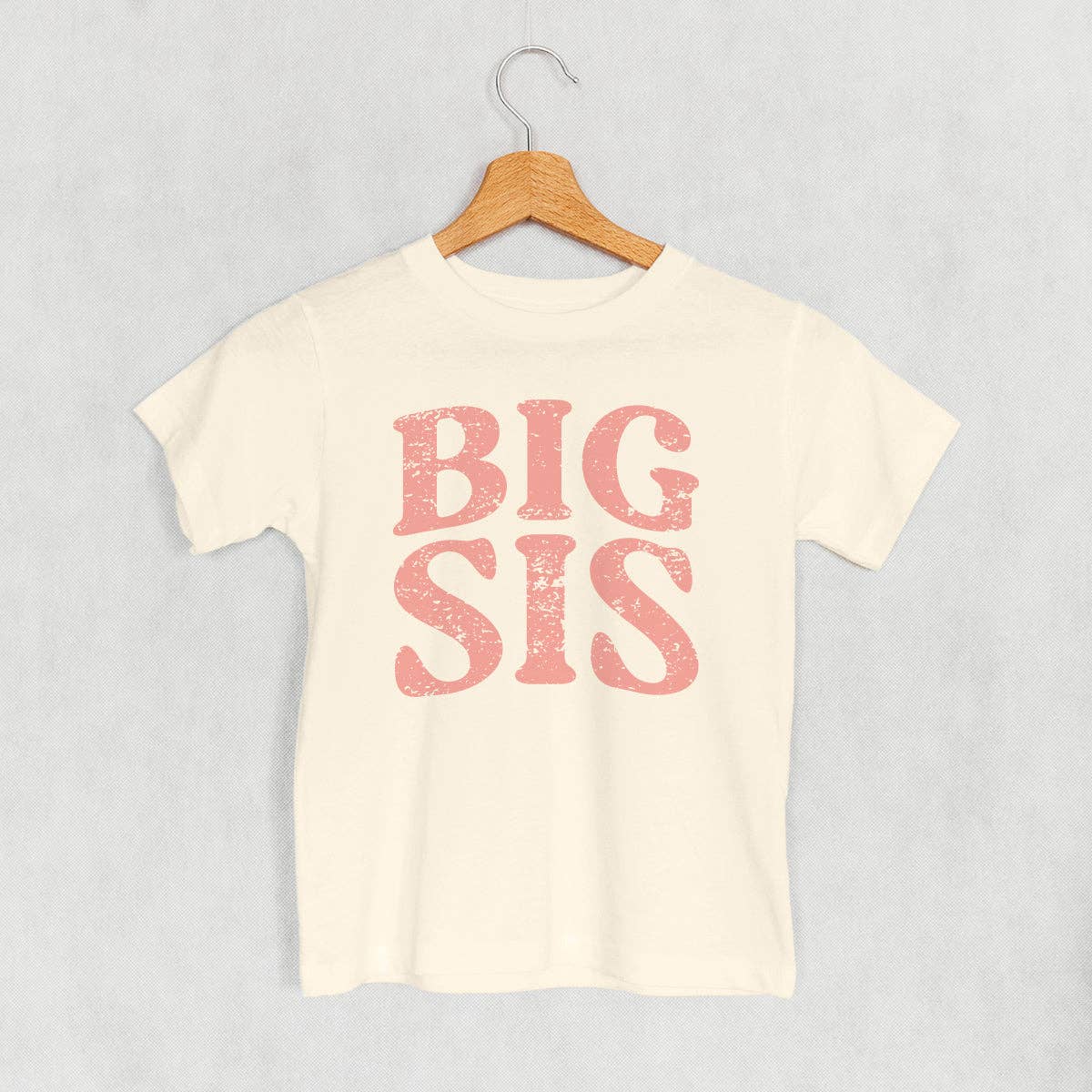 Big Sis Distressed (Kids) Unisex T-shirt, Sweatshirt, Hoodie, Long Sleeve Tee - T-Shirt, Sweatshirt, Hoodie
