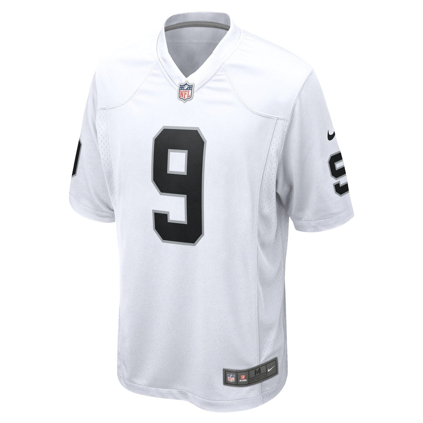 Tyree Wilson Las Vegas Raiders Game Jersey - White football jersey product view 2