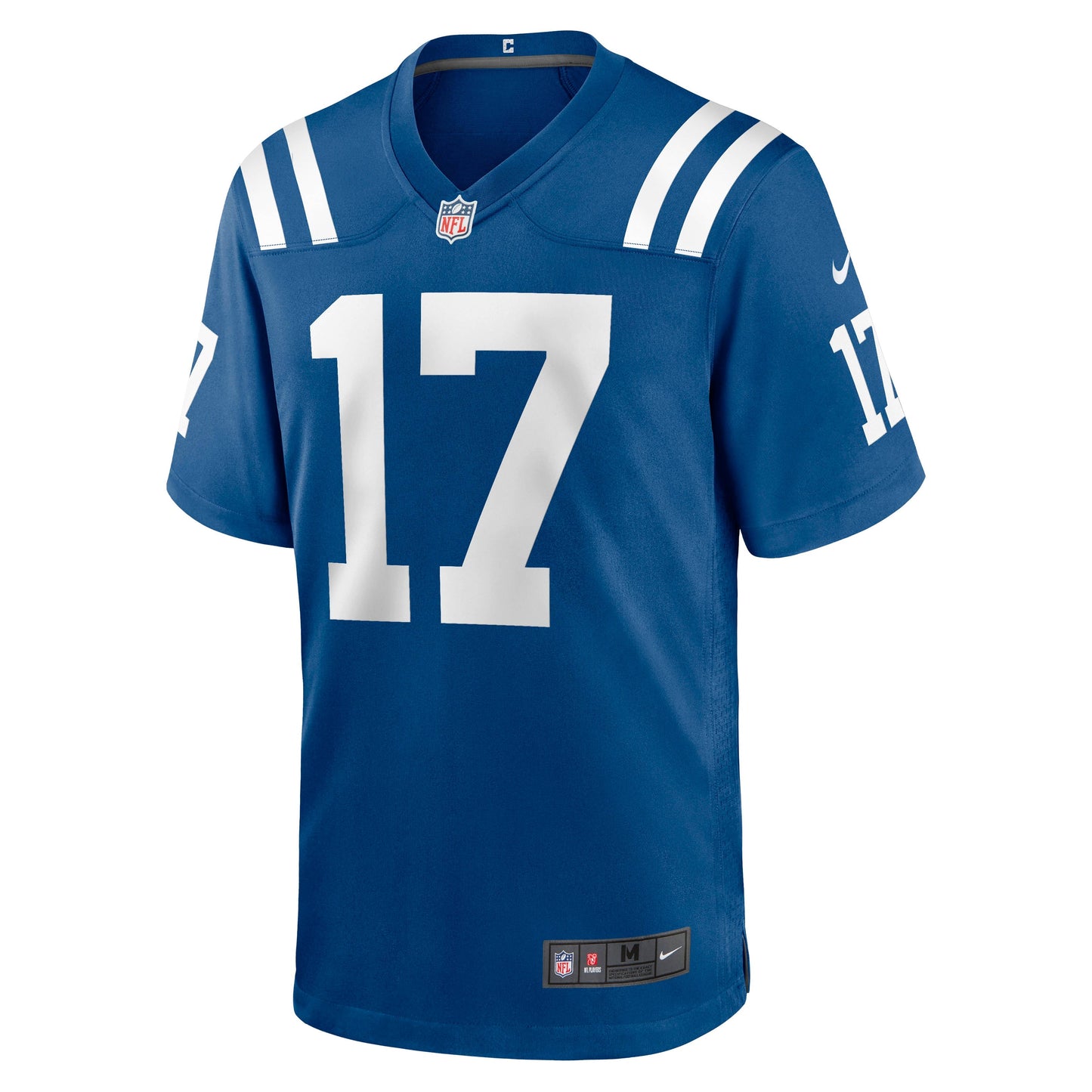Mike Strachan Indianapolis Colts Game Jersey - Royal football jersey product view 2