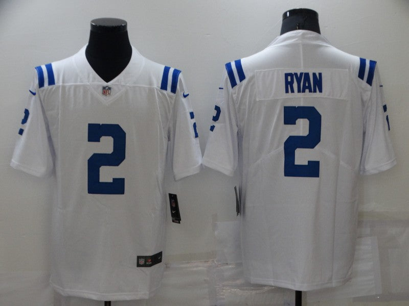Men's Indianapolis Colts Matt Ryan White Game Jersey football jersey product view 1