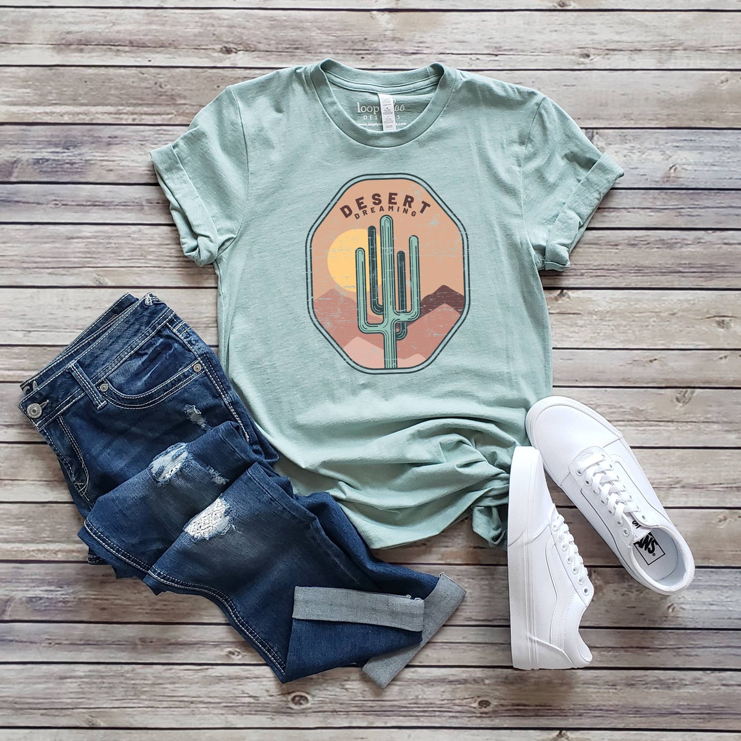 Desert Dreaming Tee | Outdoor | Sizes XS-2XL Unisex T-shirt, Sweatshirt, Hoodie, Long Sleeve Tee - T-Shirt, Sweatshirt, Hoodie