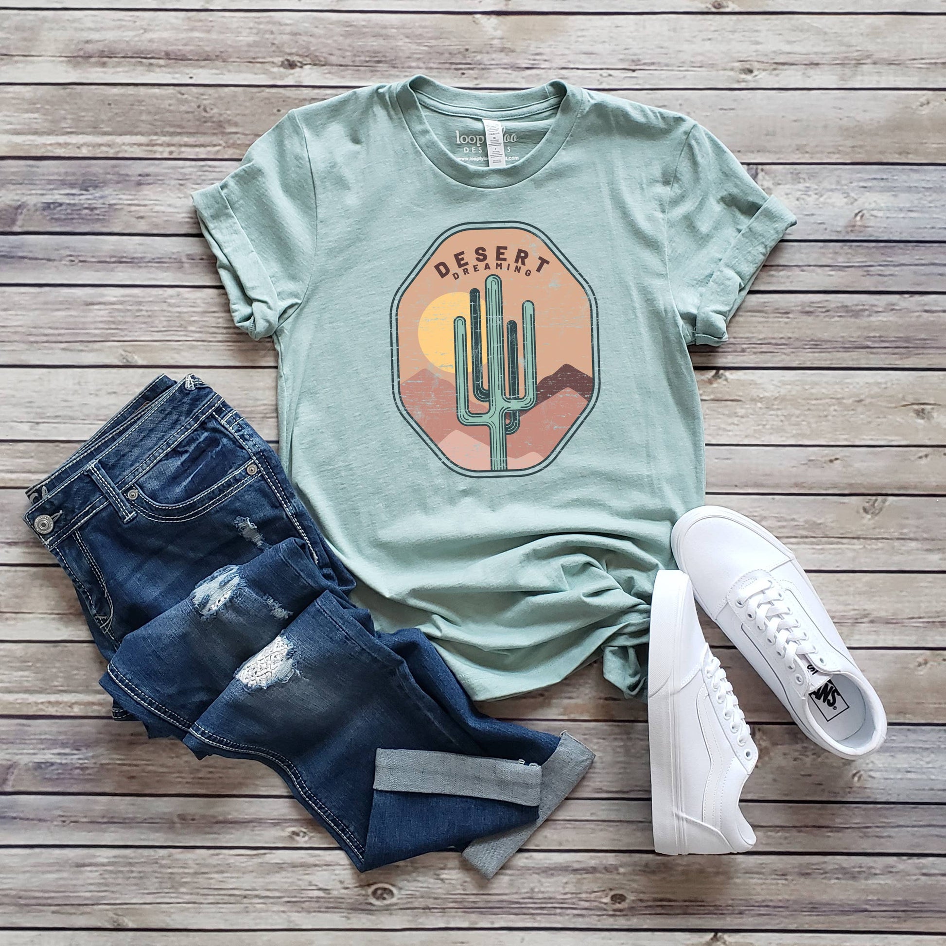 Desert Dreaming Tee | Outdoor | Sizes XS-2XL Unisex T-shirt, Sweatshirt, Hoodie, Long Sleeve Tee - T-Shirt, Sweatshirt, Hoodie
