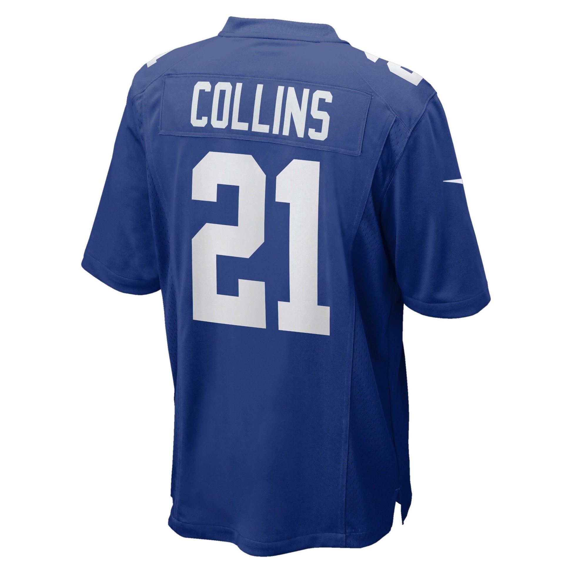Landon Collins New York Giants Home Game Jersey - Royal football jersey product view 3
