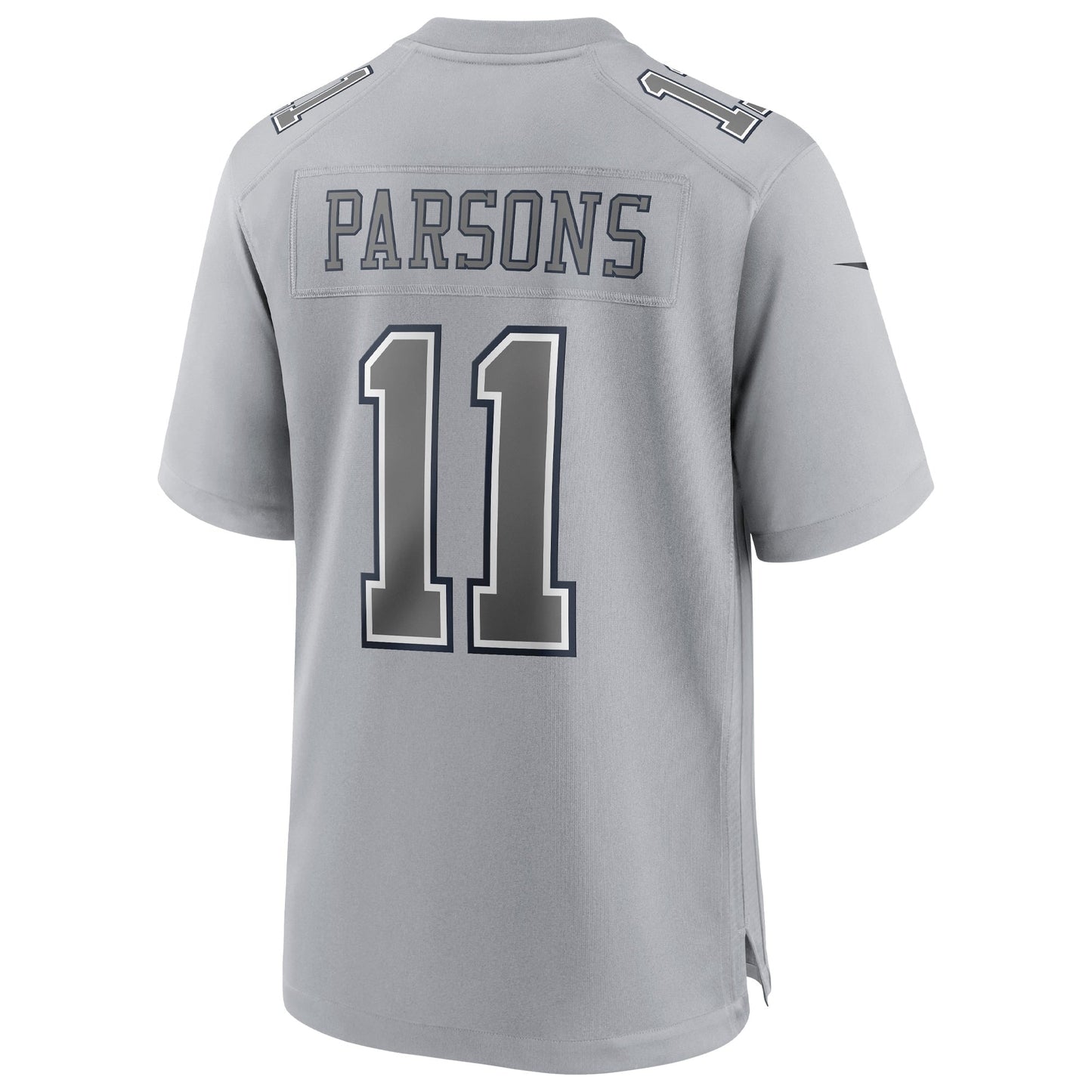 Micah Parsons Dallas Cowboys Atmosphere Fashion Game Jersey - Gray football jersey product view 3