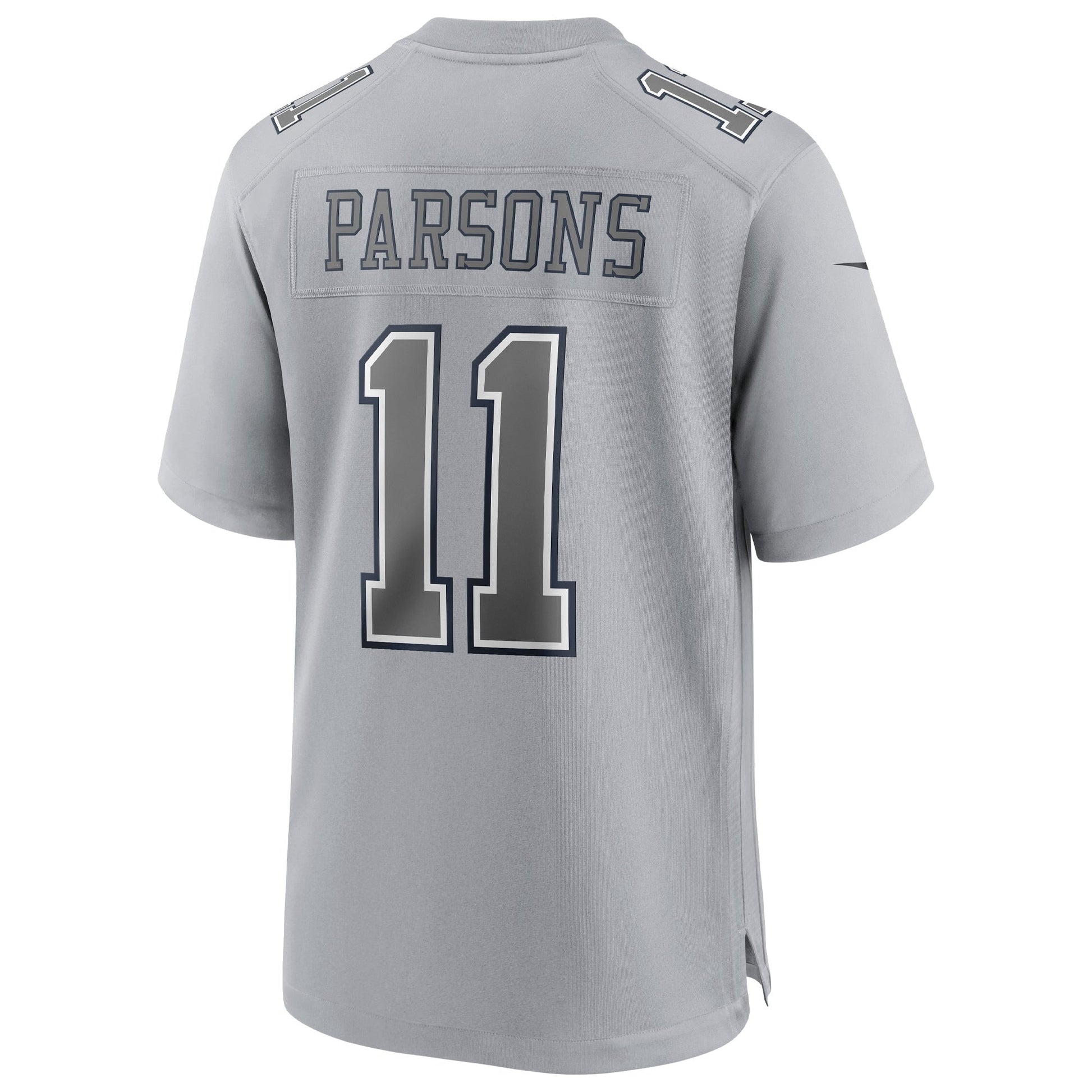 Micah Parsons Dallas Cowboys Atmosphere Fashion Game Jersey - Gray football jersey product view 3