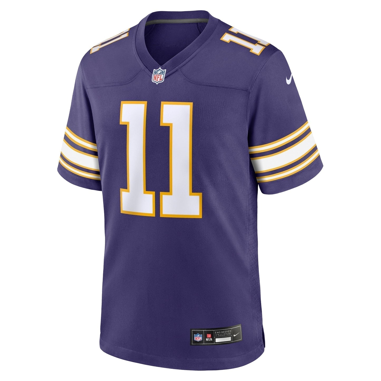 Daunte Culpepper Minnesota Vikings Classic Retired Game Jersey - Purple football jersey product view 2