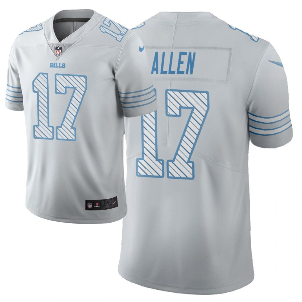 Men's Buffalo Bills #17 Josh Allen White 2019 City Edition Limited Stitched NFL Jersey football jersey product view 1