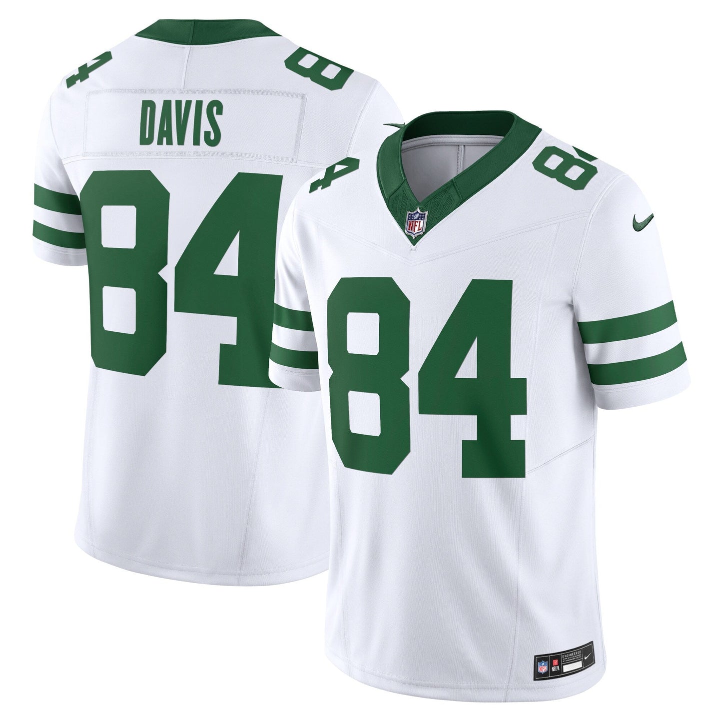 Corey Davis New York Jets Vapor F.U.S.E. Limited Jersey - Legacy White football jersey product view 1