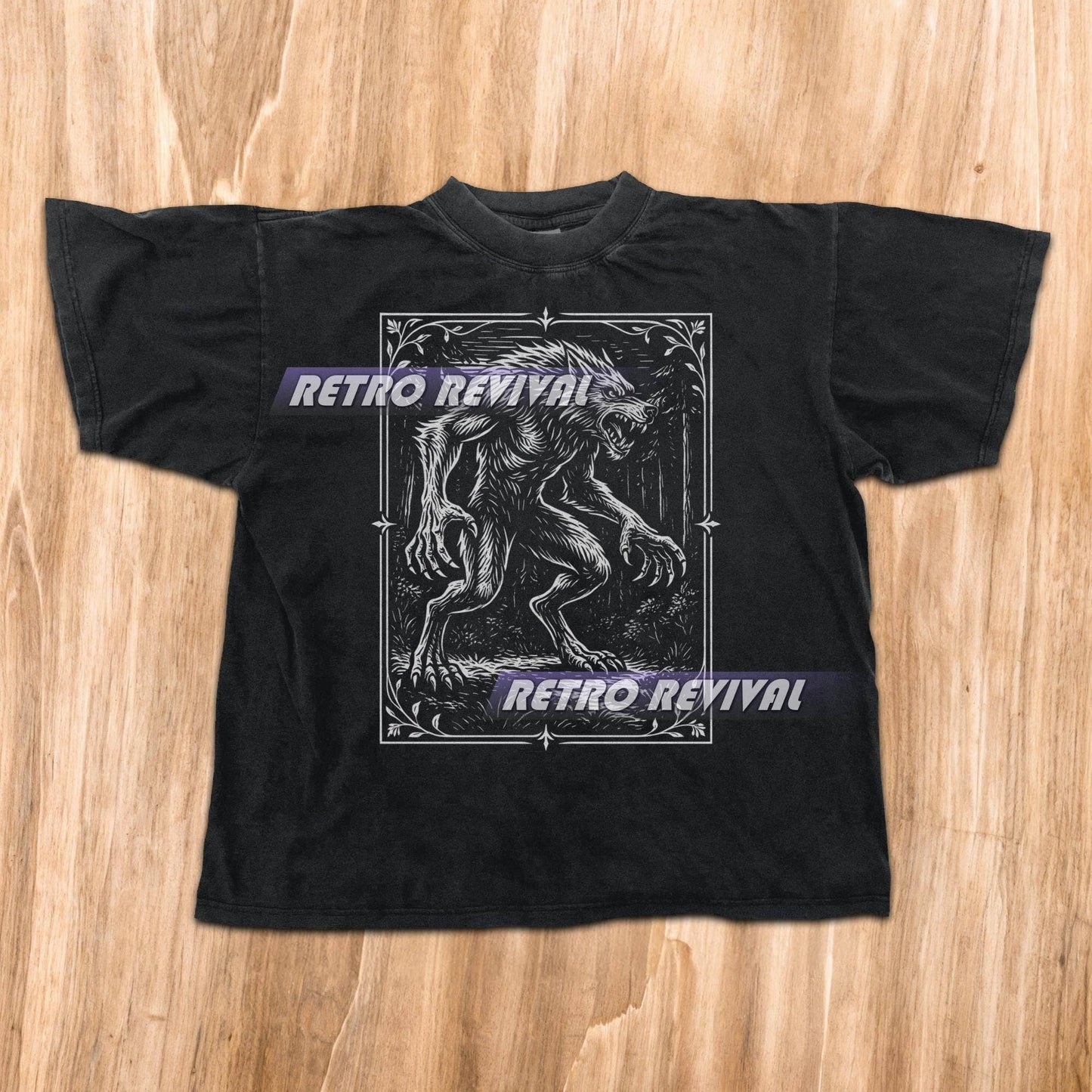 Medieval Werewolf Castlecore Gothic Tee Unisex T-shirt, Sweatshirt, Hoodie, Long Sleeve Tee - T-Shirt, Sweatshirt, Hoodie