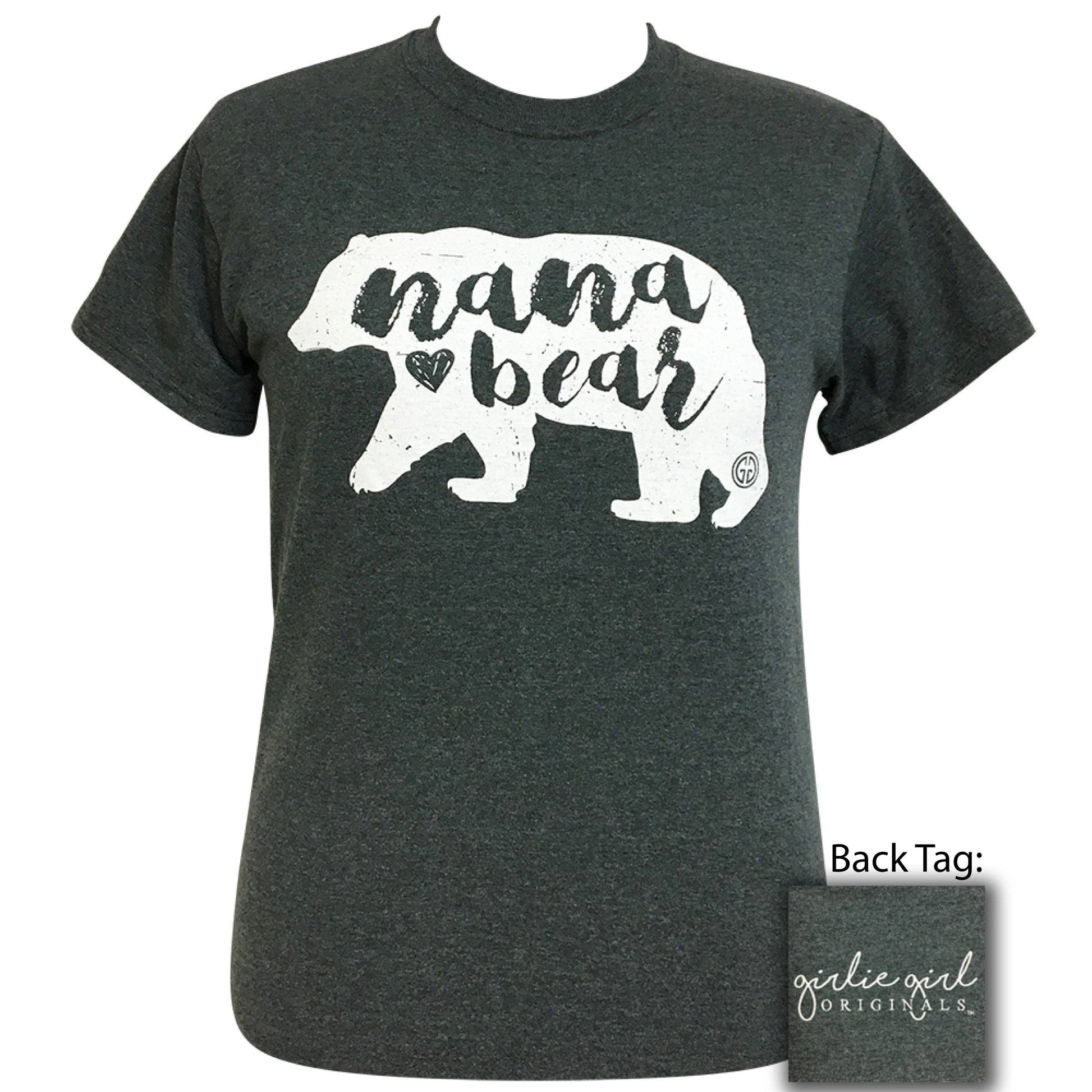 Nana Bear-Dark Heather SS-1801 Unisex T-shirt, Sweatshirt, Hoodie, Long Sleeve Tee - T-Shirt, Sweatshirt, Hoodie