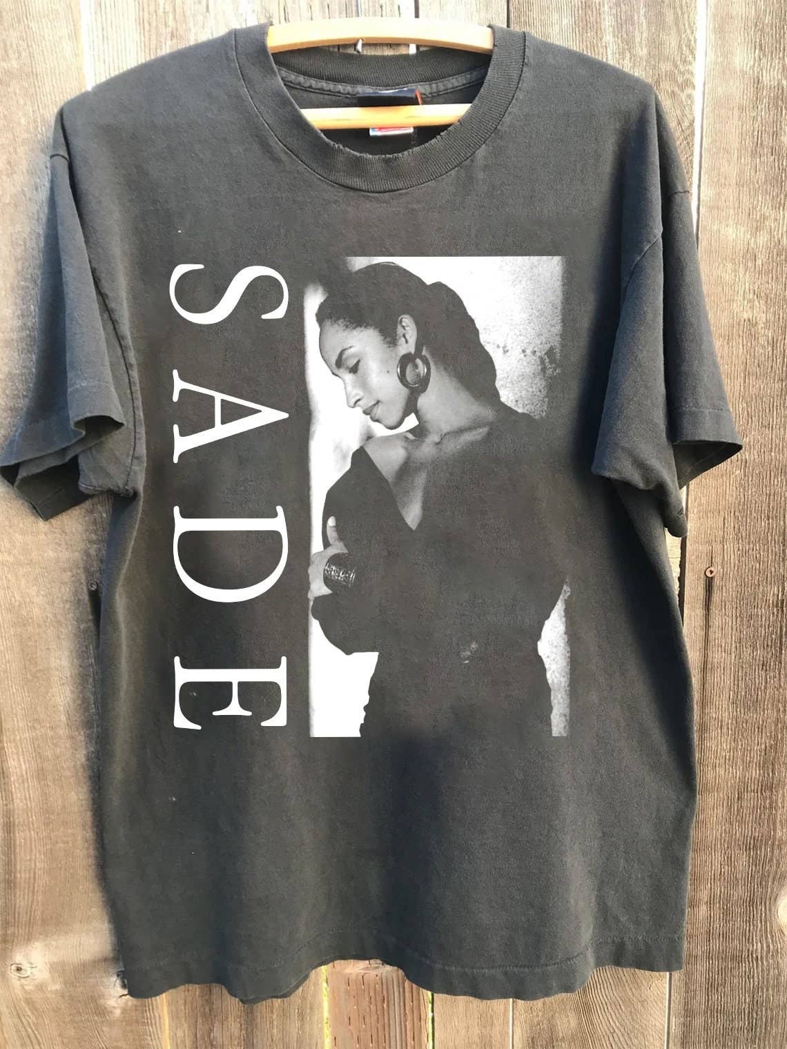 Vintage Sade Concert Shirt - 90s Pop Music Fan Merch Unisex T-shirt, Sweatshirt, Hoodie, Long Sleeve Tee - T-Shirt, Sweatshirt, Hoodie