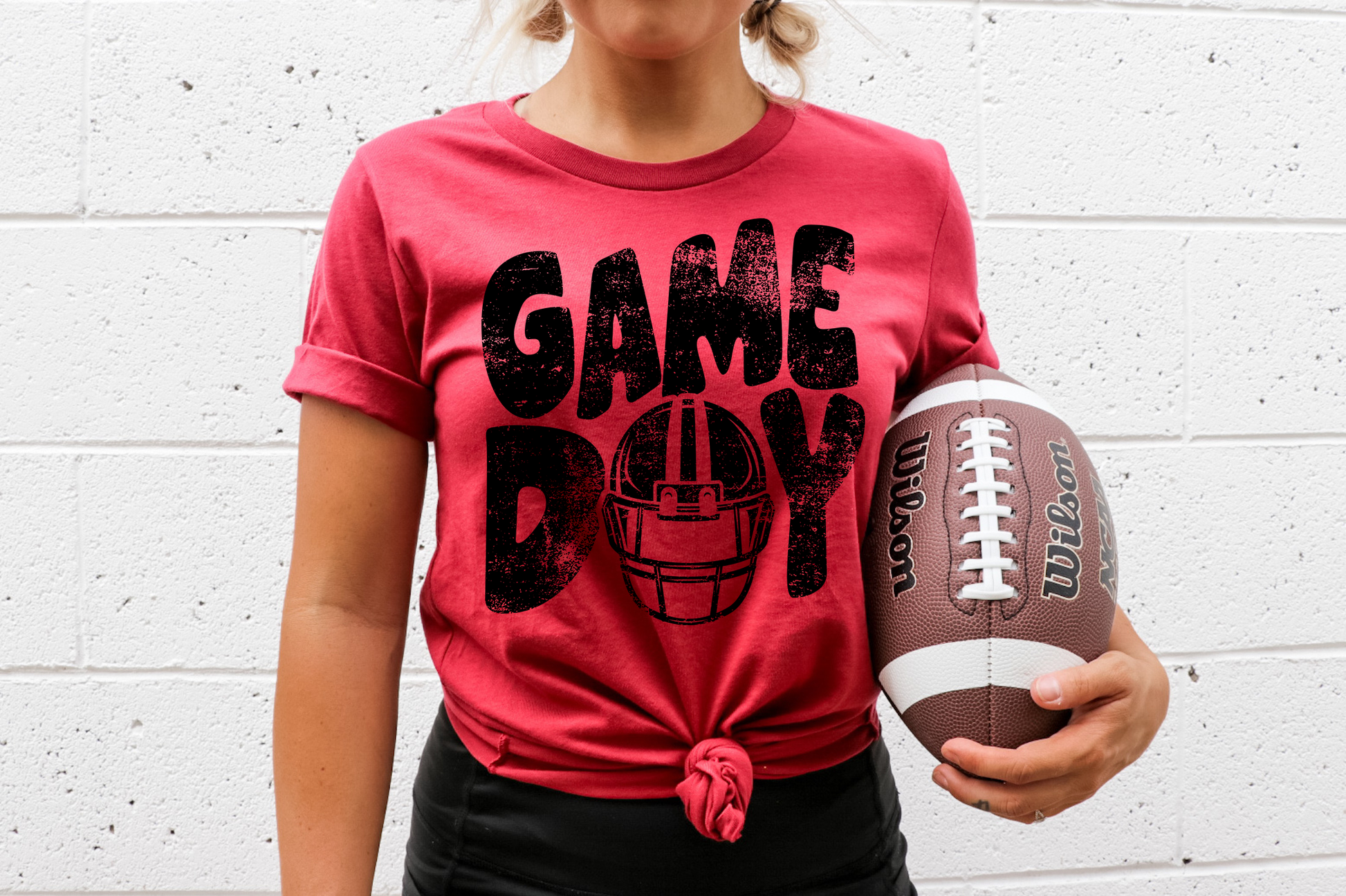 Game Day Football Helmet Printed Tee Unisex T-shirt, Sweatshirt, Hoodie, Long Sleeve Tee - T-Shirt, Sweatshirt, Hoodie
