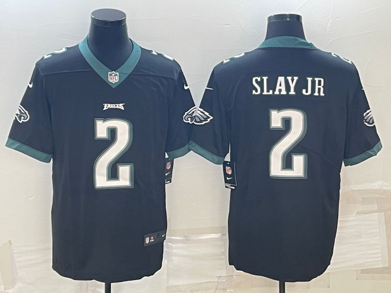 Men's Philadelphia Eagles Darius Slay Jr. Black Game Jersey football jersey product view 1