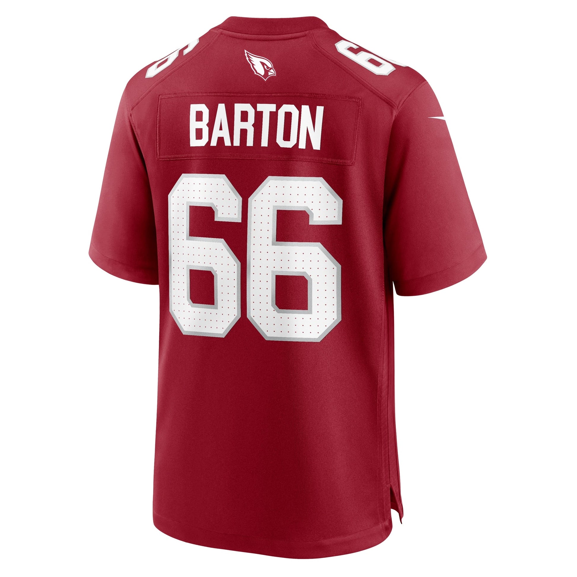 Jackson Barton Arizona Cardinals Team Game Jersey - Cardinal football jersey product view 3
