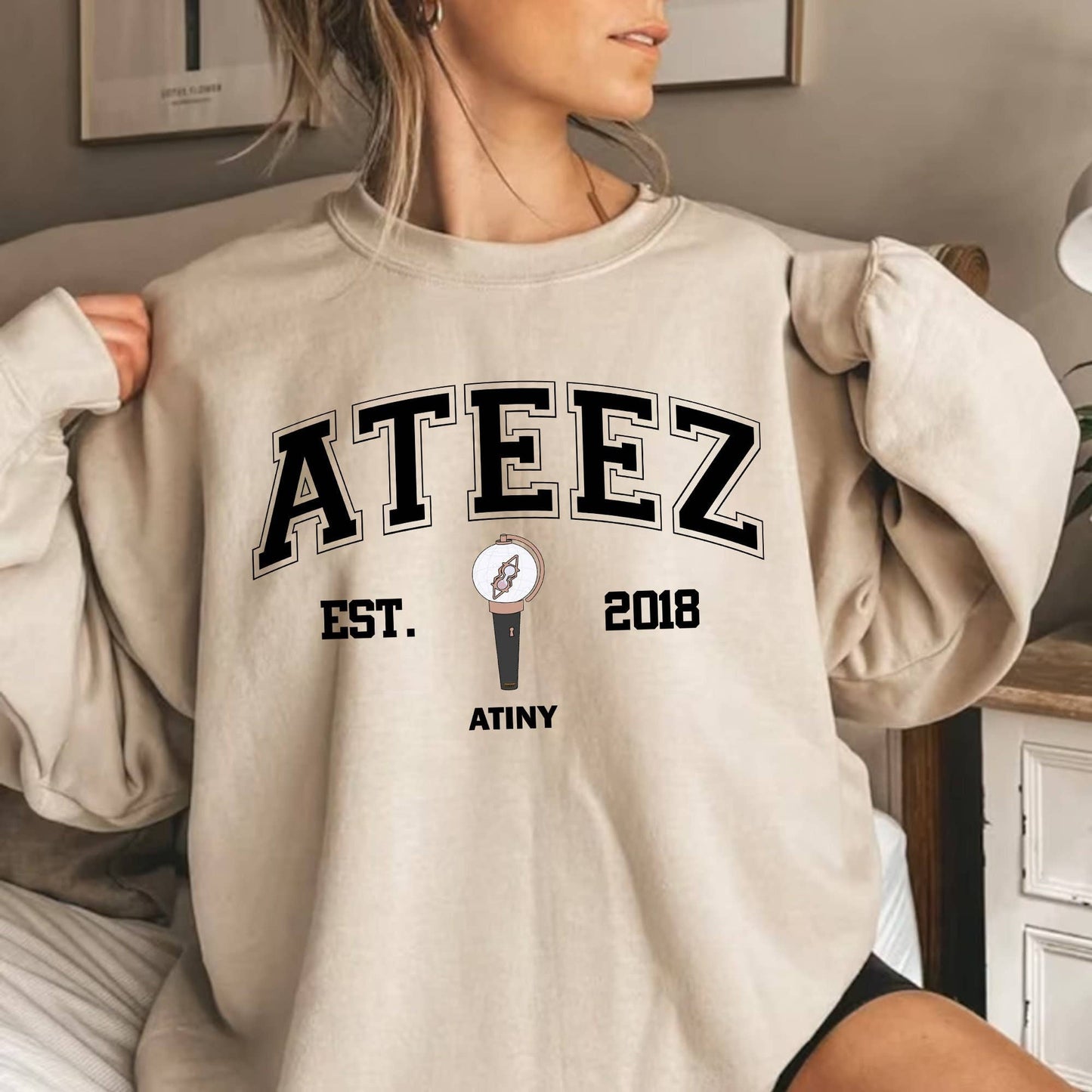 Ateez World Tour Pod - Exclusive Kpop Merch For Atiny Fans! Unisex T-shirt, Sweatshirt, Hoodie, Long Sleeve Tee - T-Shirt, Sweatshirt, Hoodie