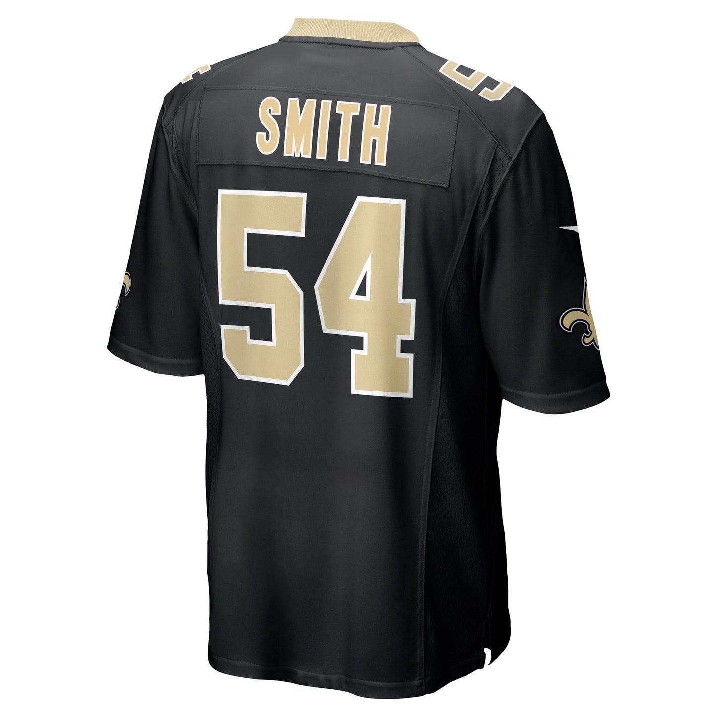 Jaylon Smith New Orleans Saints Team Game Jersey - Black football jersey product view 3