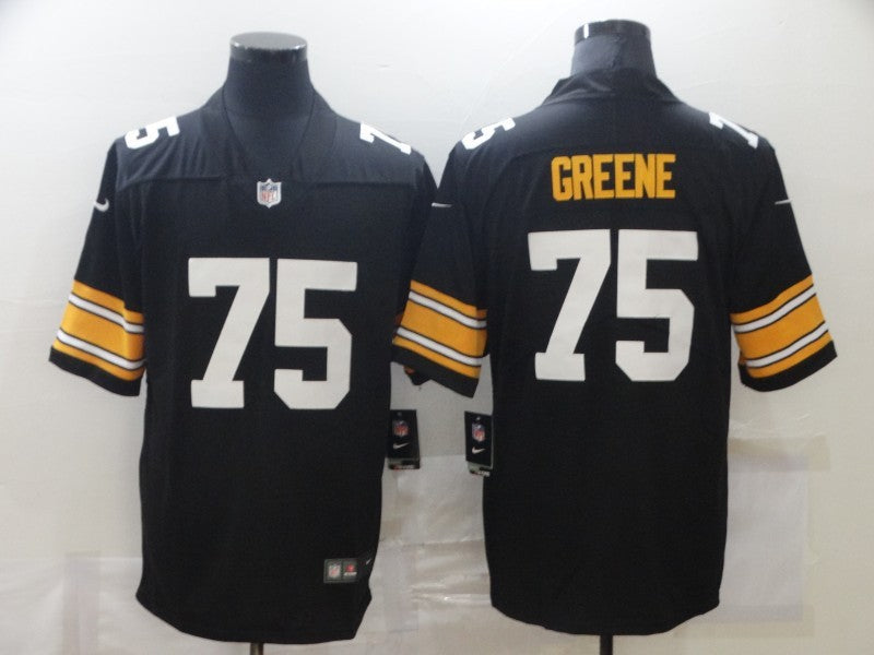 Men's Pittsburgh Steelers Joe Greene Black Player Game Jersey football jersey product view 1