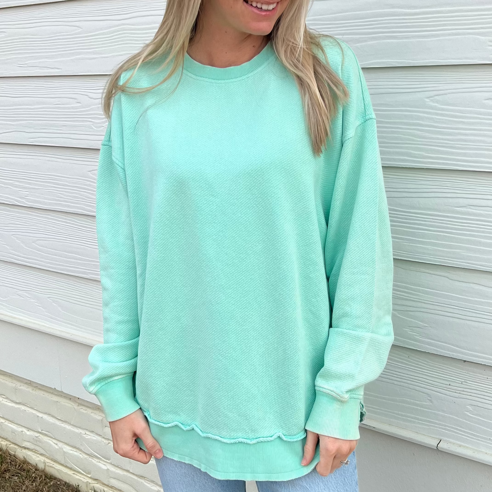 Beach Glass Oversized Terry Poncho Unisex T-shirt, Sweatshirt, Hoodie, Long Sleeve Tee - T-Shirt, Sweatshirt, Hoodie