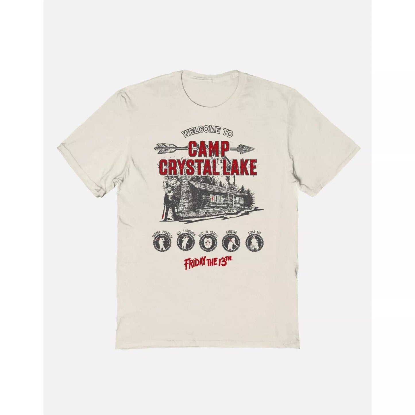 Camp Crystal Lake Shirt - Jason Voorhees Horror Movie Tee Unisex T-shirt, Sweatshirt, Hoodie, Long Sleeve Tee - T-Shirt, Sweatshirt, Hoodie
