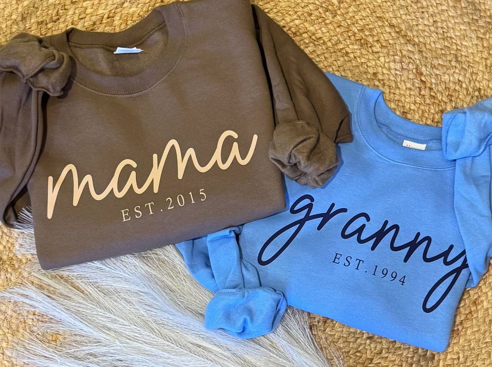 Custom Script Name Sweatshirts Unisex T-shirt, Sweatshirt, Hoodie, Long Sleeve Tee - T-Shirt, Sweatshirt, Hoodie