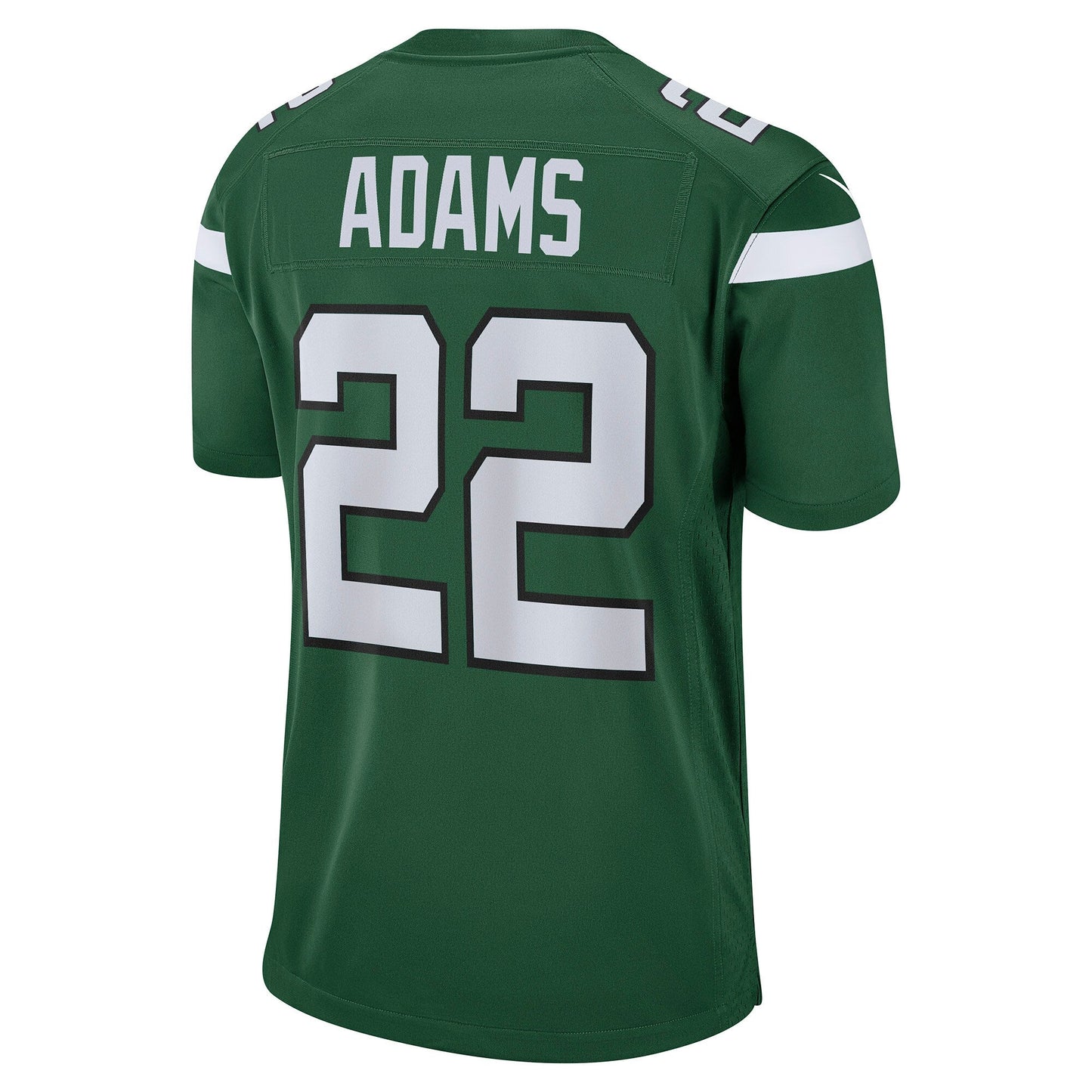 Tony Adams New York Jets Game Jersey - Gotham Green football jersey product view 3