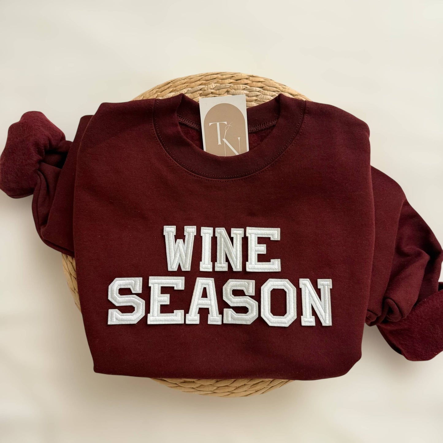 Wine Season Sweatshirt, Fall Women Sweatshirts Unisex T-shirt, Sweatshirt, Hoodie, Long Sleeve Tee - T-Shirt, Sweatshirt, Hoodie