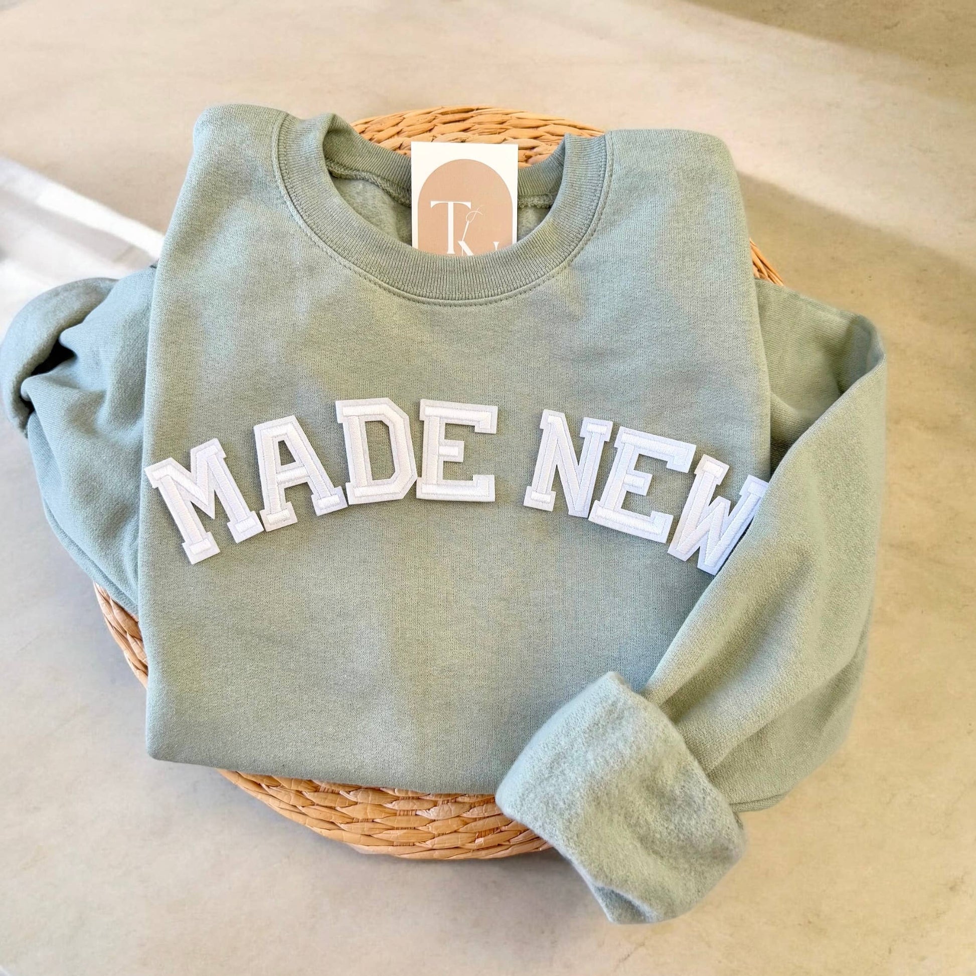 Made New Sweatshirt, Christian Sweatshirts For Women Unisex T-shirt, Sweatshirt, Hoodie, Long Sleeve Tee - T-Shirt, Sweatshirt, Hoodie