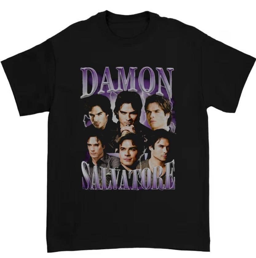 Damon Salvatore Unisex T-Shirt or Sweatshirt Casual Wear Unisex T-shirt, Sweatshirt, Hoodie, Long Sleeve Tee - T-Shirt, Sweatshirt, Hoodie