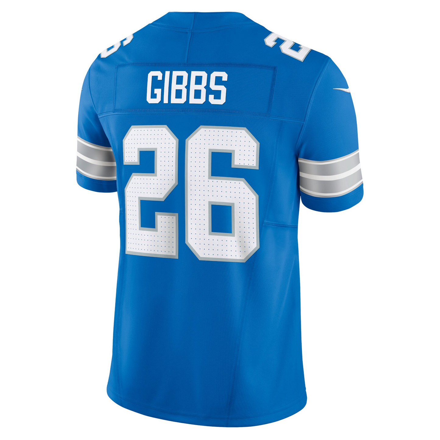 Men's Detroit Lions Jared Goff Blue Jersey football jersey product view 3