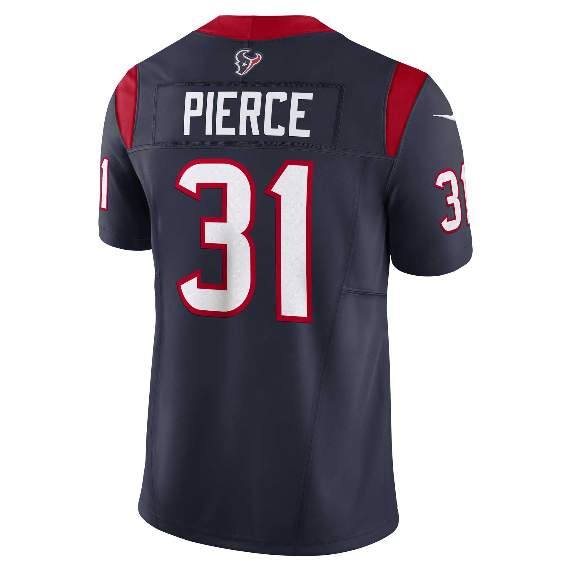 Dameon Pierce Houston Texans Vapor F.U.S.E. Limited Jersey - Navy football jersey product view 3
