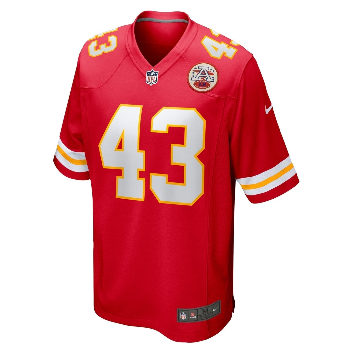 Jack Cochrane Kansas City Chiefs Game Jersey - Red football jersey product view 2