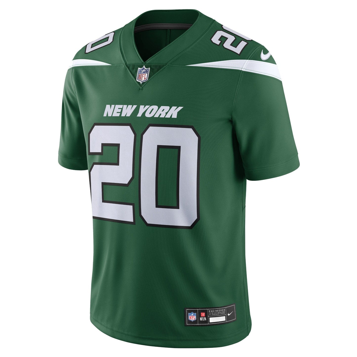 Breece Hall New York Jets Vapor Untouchable Limited Jersey - Gotham Green football jersey product view 2