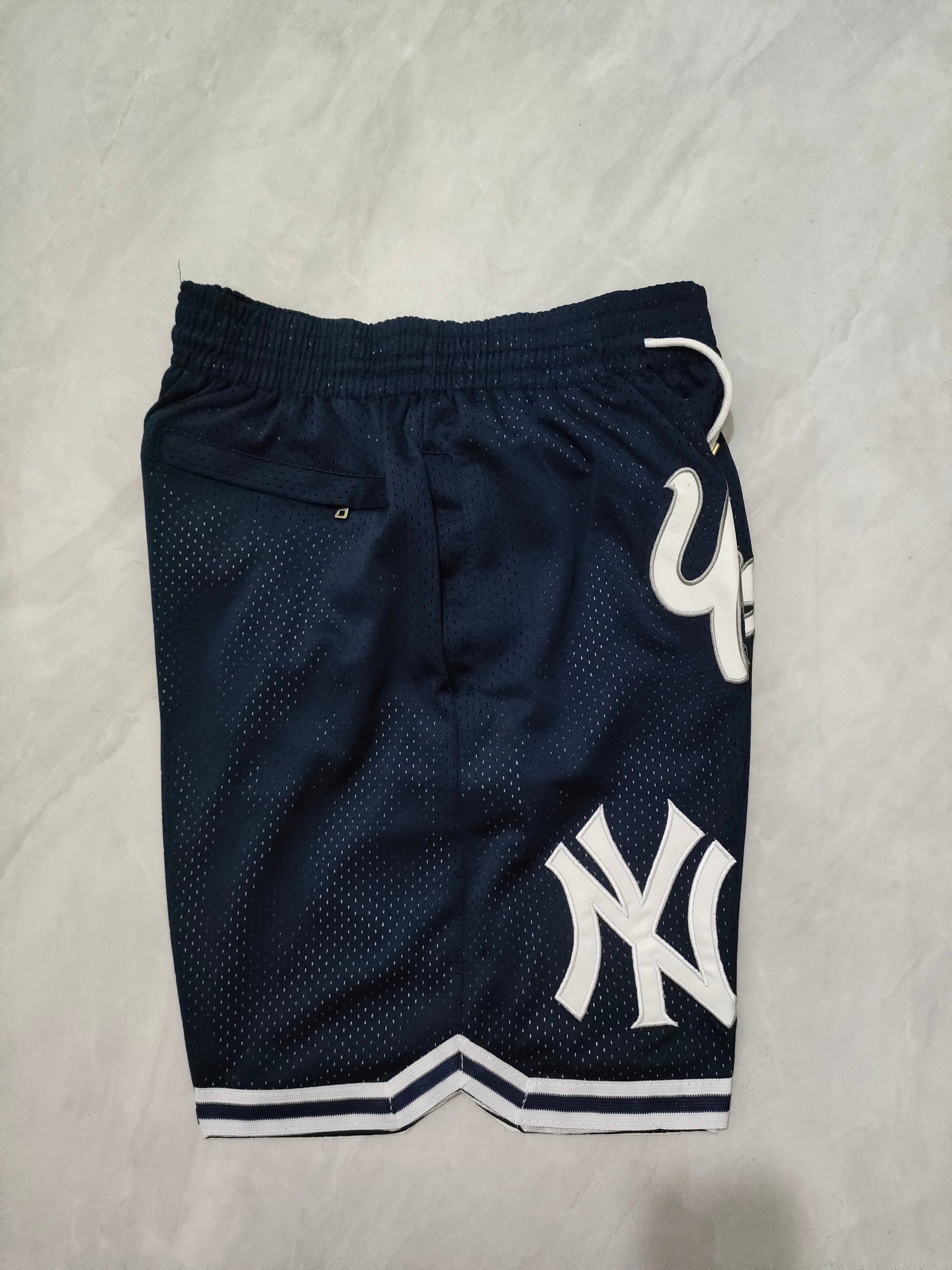 JUST DON New York Yankees Pocket Shorts baseball jersey product view 3