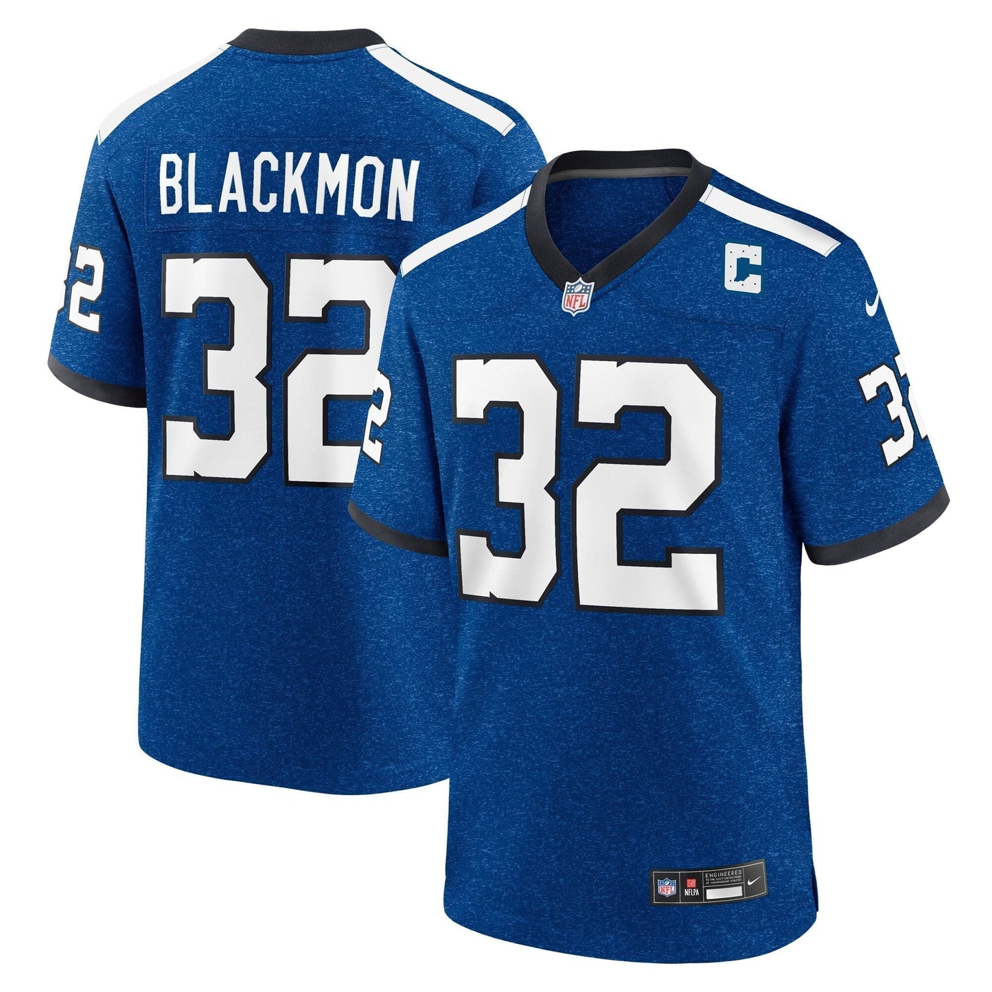 Julian Blackmon Indianapolis Colts Indiana Nights Alternate Game Jersey - Royal football jersey product view 1