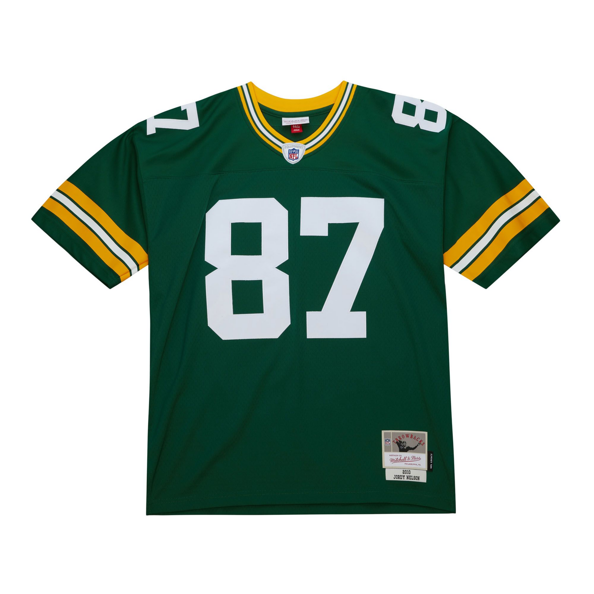Legacy Jordy Nelson Green Bay Packers Dark 2010 Jersey football jersey product view 2