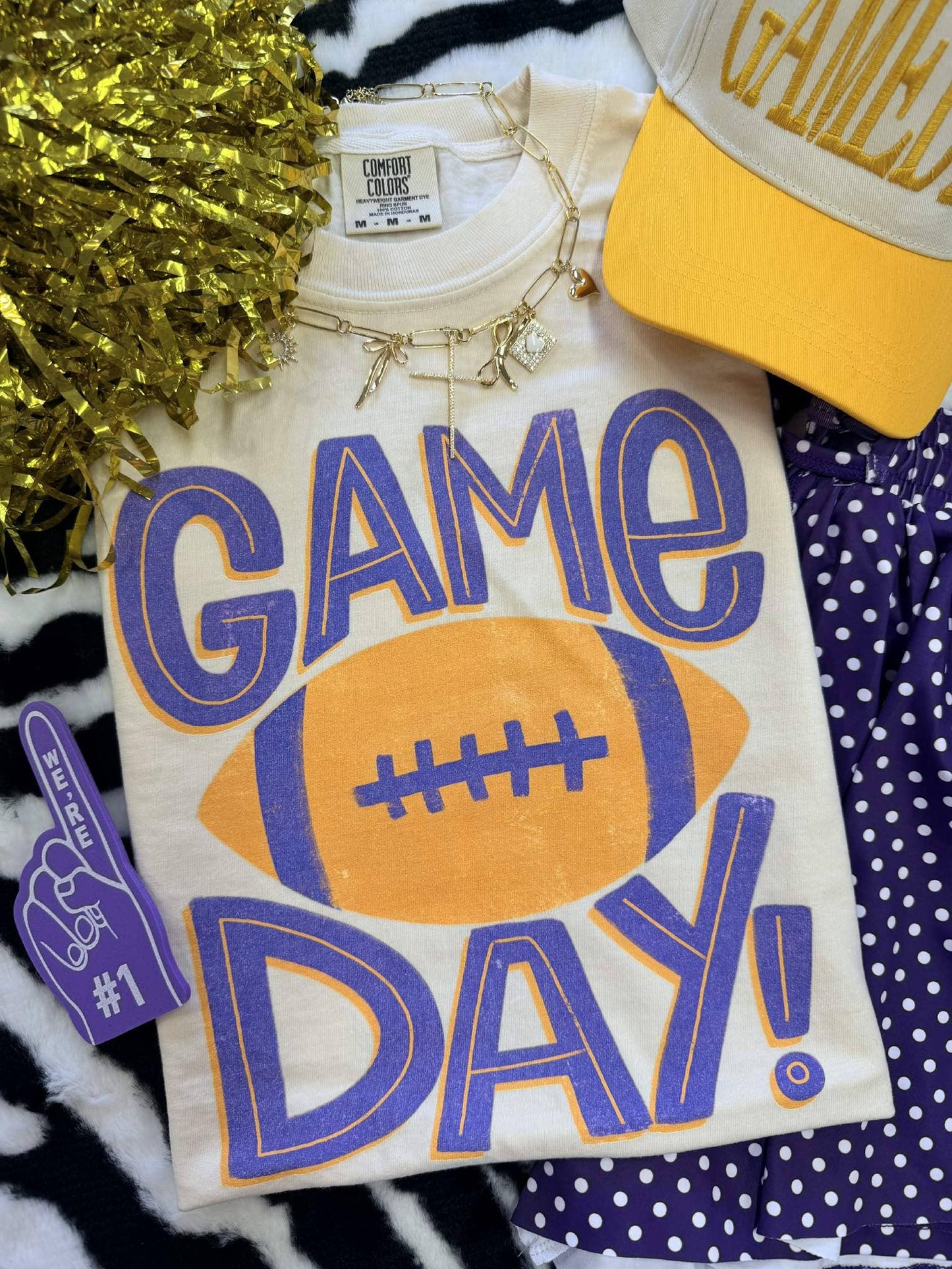 Game Day Football Tee Unisex T-shirt, Sweatshirt, Hoodie, Long Sleeve Tee - T-Shirt, Sweatshirt, Hoodie