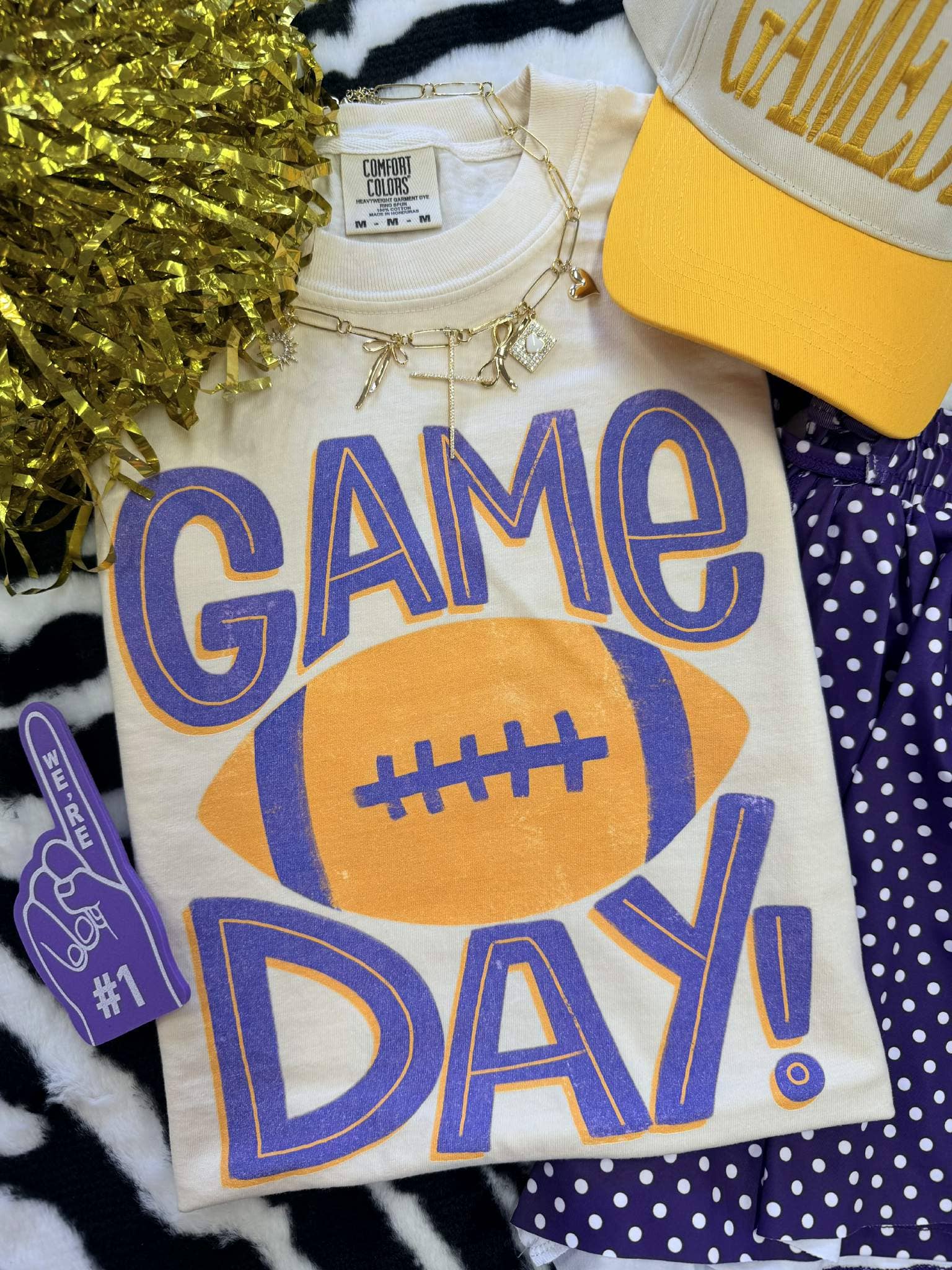 Game Day Football Tee Unisex T-shirt, Sweatshirt, Hoodie, Long Sleeve Tee - T-Shirt, Sweatshirt, Hoodie